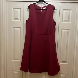 Empowering you to make a statement in this Calvin Klein dress